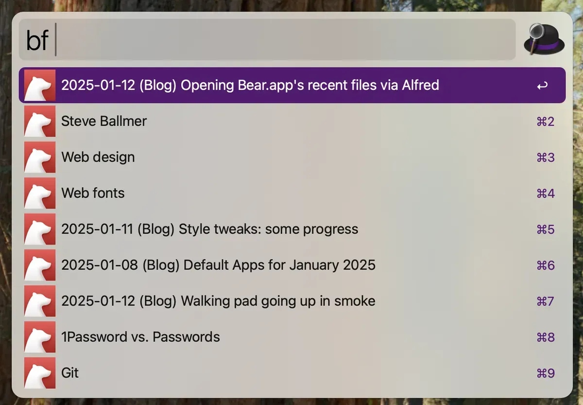 Workflow in action
